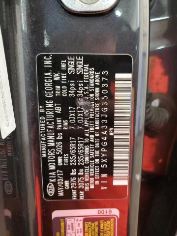 2018 KIA SORENTO LX 5XYPG4A33JG350373