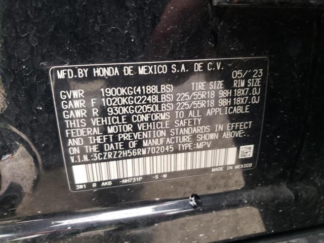2024 HONDA HR-V SPORT 3CZRZ2H56RM702045
