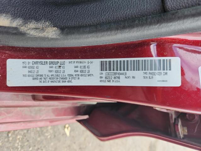 2015 CHRYSLER 200 C 1C3CCCCB9FN544418