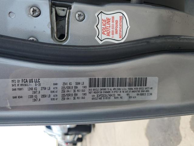 2018 DODGE JOURNEY GT 3C4PDDEGXJT464191