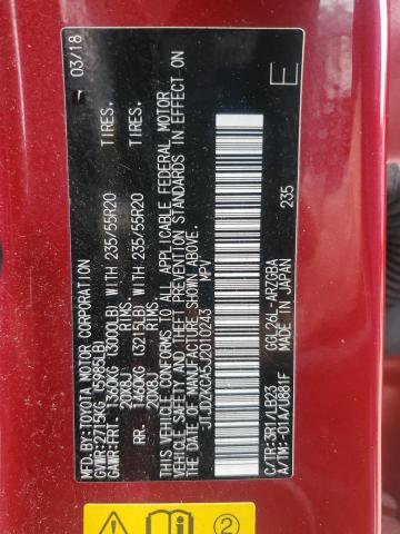 2018 LEXUS RX 350 L - JTJDZKCA5J2010243