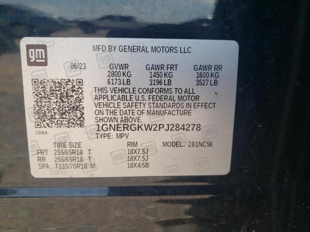 2023 CHEVROLET TRAVERSE L - 1GNERGKW2PJ284278