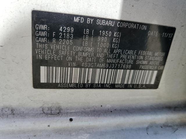 2018 SUBARU IMPREZA SP 4S3GTAM69J3717698