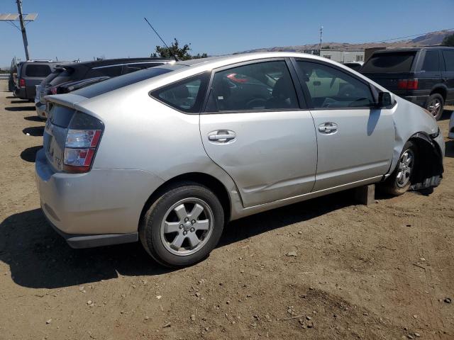 TOYOTA PRIUS 2005 silver  hybrid engine JTDKB20U053019851 photo #4