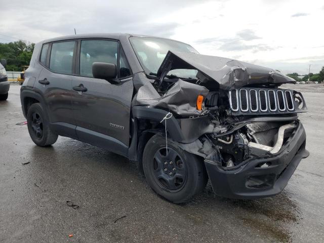 Vin: zaccjaab0hpf50756, lot: 60187925, jeep renegade sport 20174