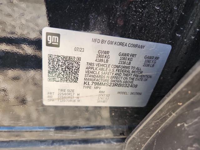 2024 CHEVROLET TRAILBLAZE KL79MMS23RB032408