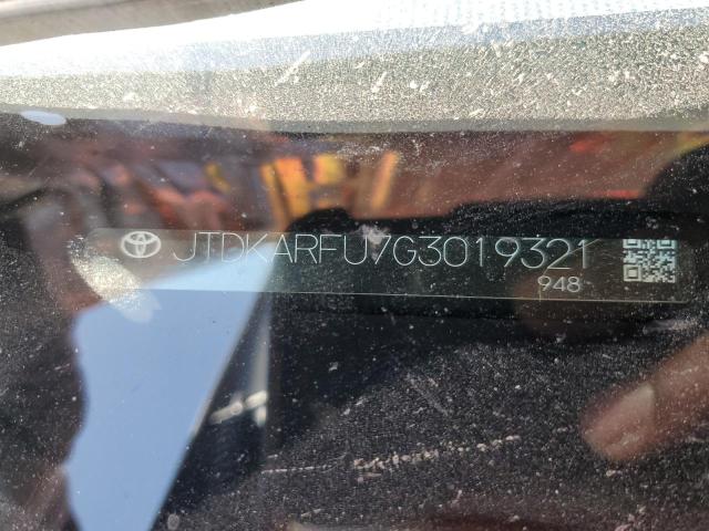 2016 TOYOTA PRIUS - JTDKARFU7G3019321