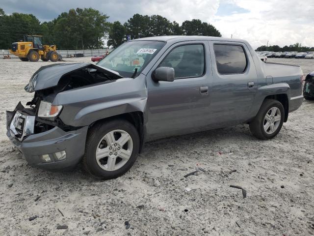 HONDA RIDGELINE 2009 gray  gas 5FPYK16549B102817 photo #1