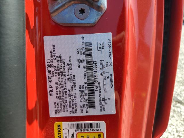 2020 FORD MUSTANG GT 1FATP8FF8L5156643