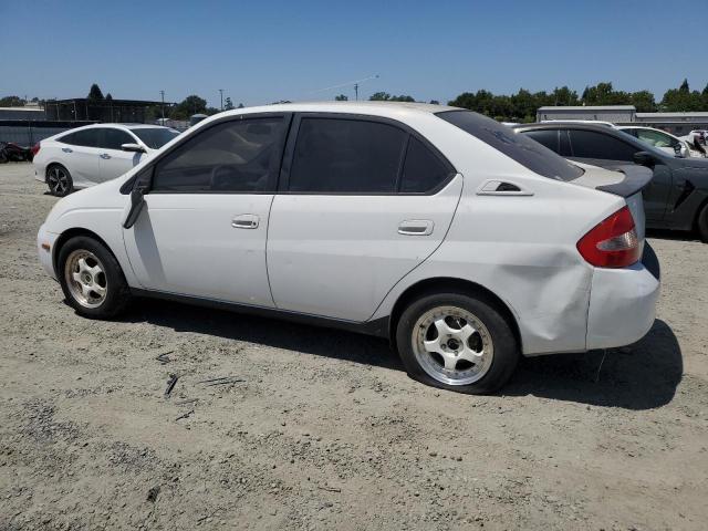TOYOTA PRIUS 2002 white  hybrid engine JT2BK12U920063764 photo #3