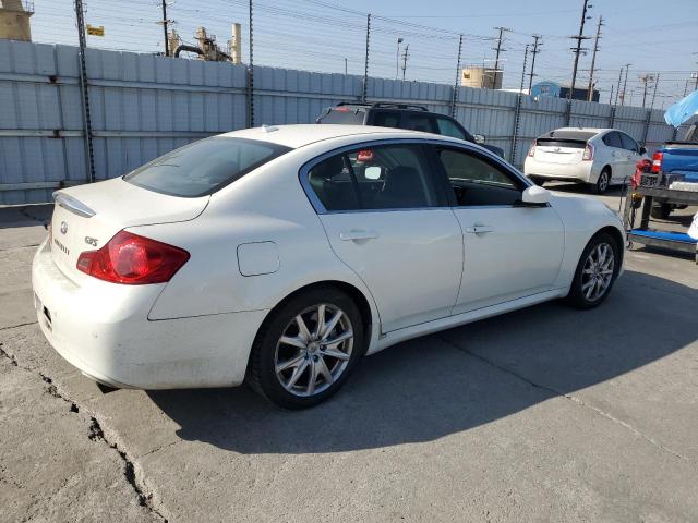 INFINITI G37 BASE 2011 white  gas JN1CV6AP2BM501001 photo #4