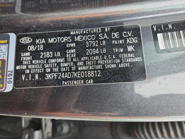 2019 KIA FORTE FE - 3KPF24AD7KE018812