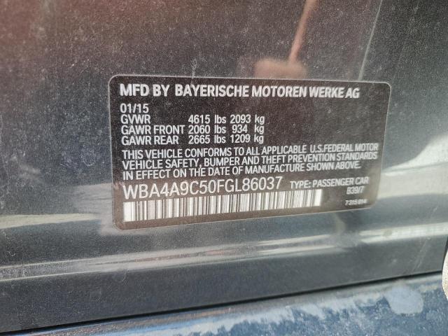 2015 BMW 428 I GRAN WBA4A9C50FGL86037