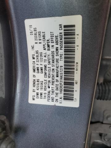 2017 HONDA ACCORD LX 1HGCR2F31HA057279