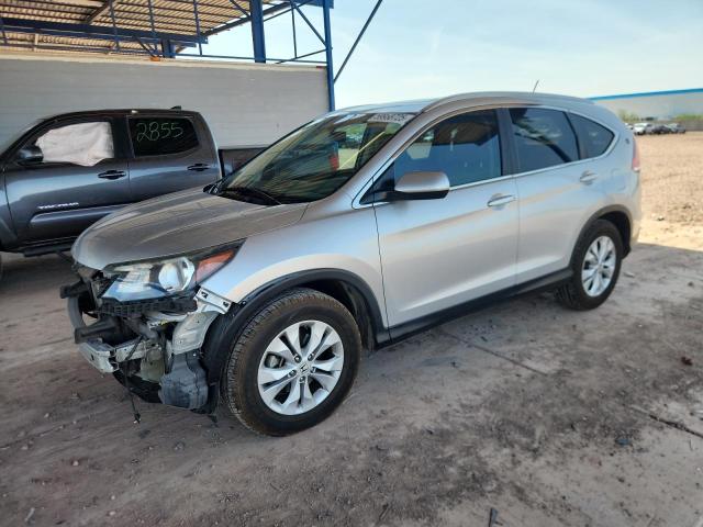 HONDA CR-V EXL 2013 silver  gas 2HKRM3H74DH501898 photo #1