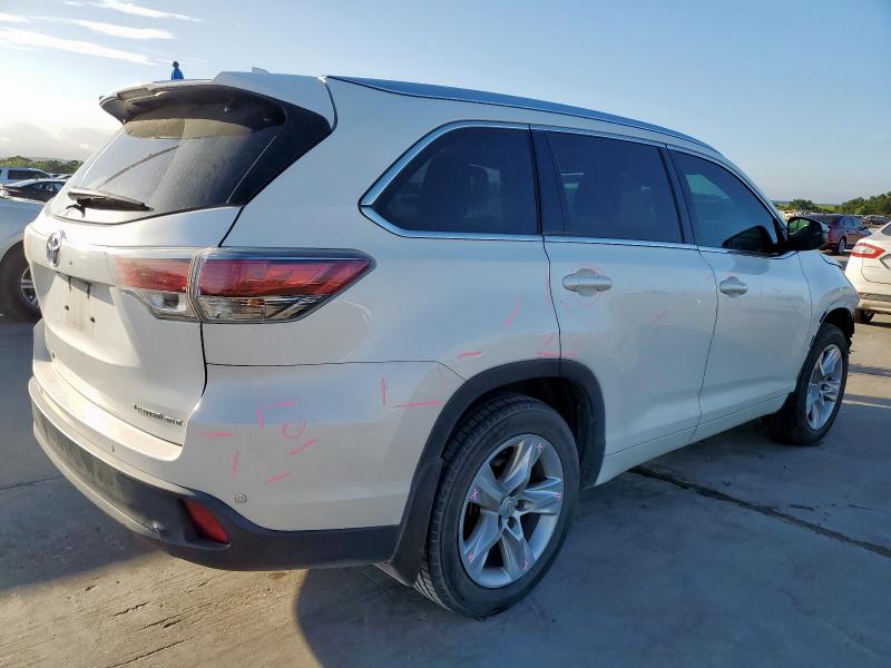 Vin: 5tddkrfh9fs117899, lot: 61052845, toyota highlander limited 20153