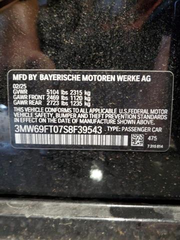 2025 BMW M340XI 3MW69FT07S8F39543
