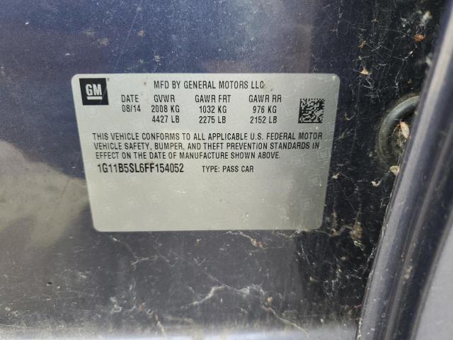 2015 CHEVROLET MALIBU 1G11B5SL6FF154052