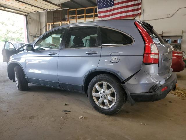 HONDA CR-V EXL 2007 blue  gas JHLRE48747C104357 photo #3