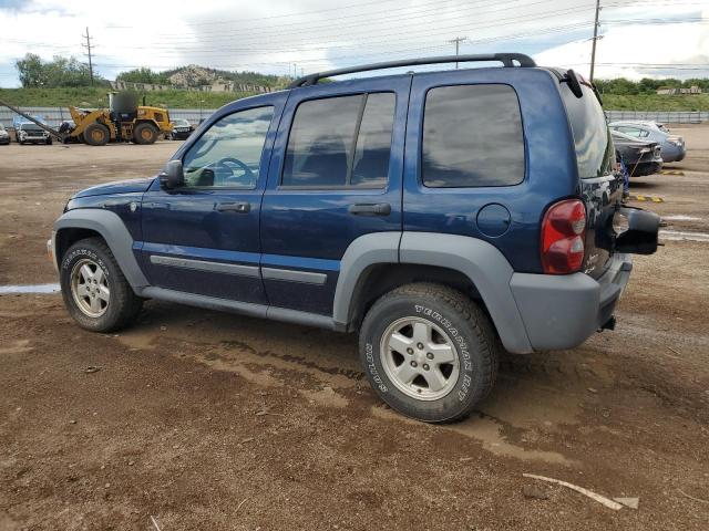 JEEP LIBERTY SP 2005 blue 4dr spor gas 1J4GL48K75W626257 photo #3