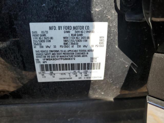2023 FORD EXPLORER X - 1FMSK8DH7PGB08372