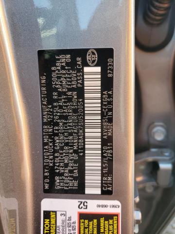 2025 TOYOTA CAMRY XSE - 4T1DBADK7SU520054