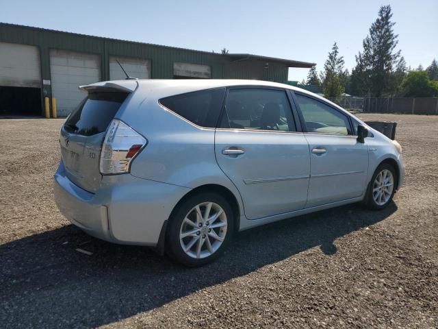 TOYOTA PRIUS V 2012 blue station hybrid engine JTDZN3EUXC3164672 photo #4