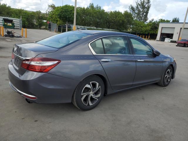 HONDA ACCORD LX 2017 gray  gas 1HGCR2F3XHA006105 photo #4