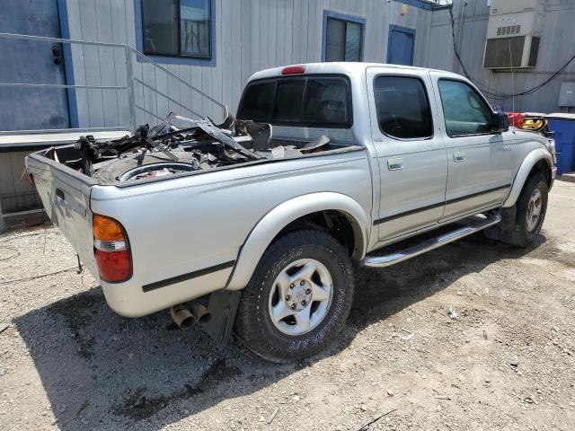 TOYOTA TACOMA DOU 2001 silver  gas 5TEGN92N21Z774958 photo #4