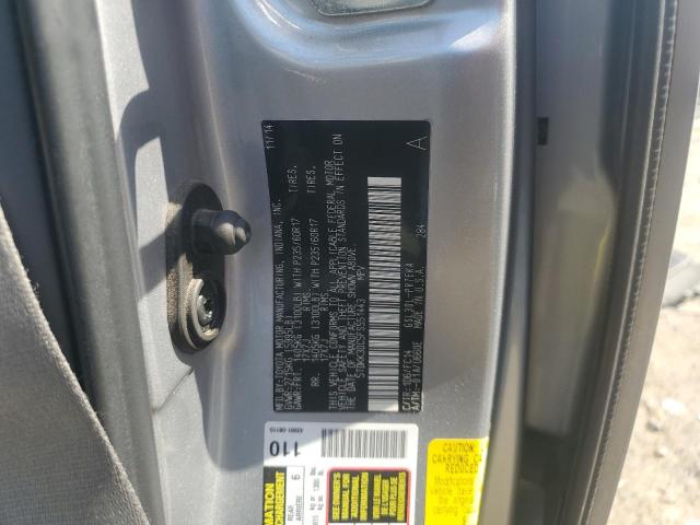 2015 TOYOTA SIENNA LE 5TDKK3DC5FS551443