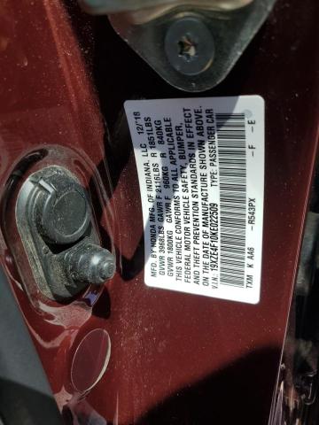 2019 HONDA INSIGHT LX 19XZE4F10KE022509