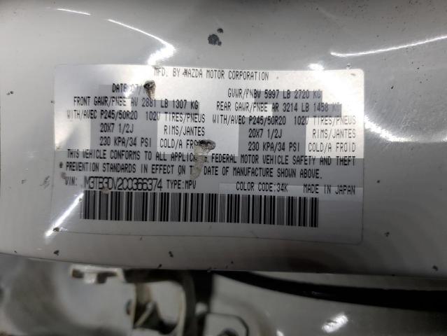 2012 MAZDA CX-9 - JM3TB3DV2C0366374