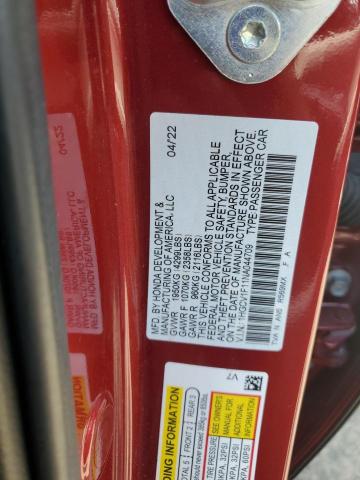 2022 HONDA ACCORD LX - 1HGCV1F11NA044709