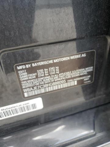 2017 BMW 540 XI - WBAJE7C38HG888095