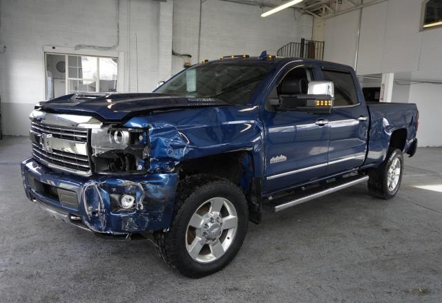CHEVROLET SILVERADO 2019 blue  Diesel 1GC1KUEY1KF117252 photo #3