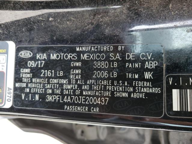 2018 KIA FORTE LX - 3KPFL4A70JE200437