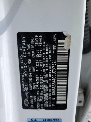 2018 HYUNDAI TUCSON SE KM8J23A40JU797521