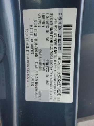 2015 MAZDA 3 TOURING - 3MZBM1V76FM228399