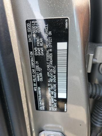 2020 VOLVO S60 T6 MOM 7JRA22TK3LG066191