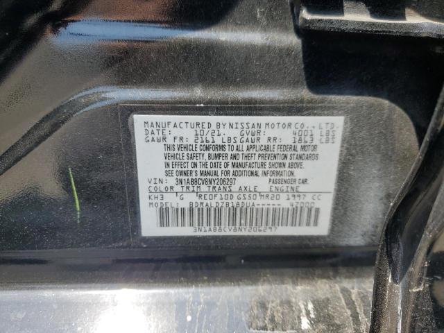2022 NISSAN SENTRA 3N1AB8CV8NY206297