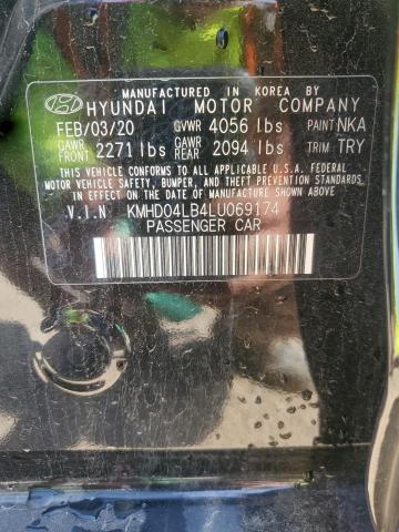 2020 HYUNDAI ELANTRA SP KMHD04LB4LU069174