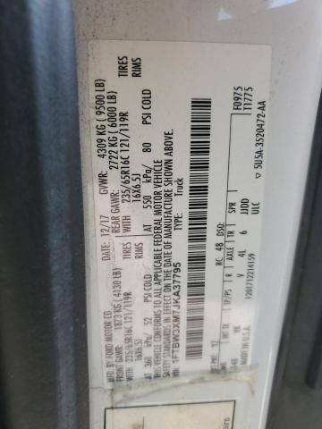 2018 FORD TRANSIT T- 1FTBW3XM7JKA37795