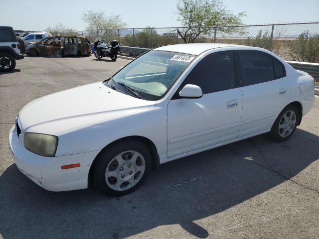 HYUNDAI ELANTRA GL 2003 white  gas KMHDN45D13U560222 photo #1