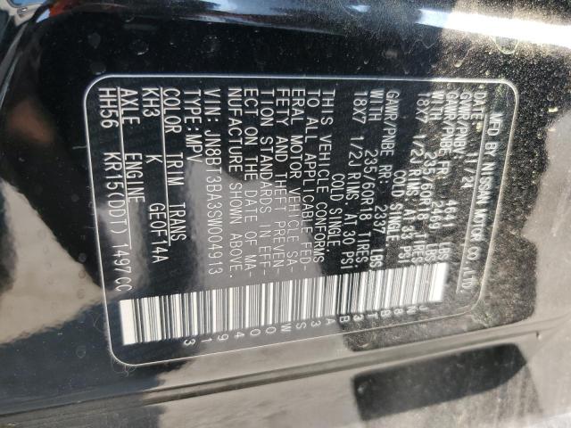 2025 NISSAN ROGUE SV JN8BT3BA3SW004913