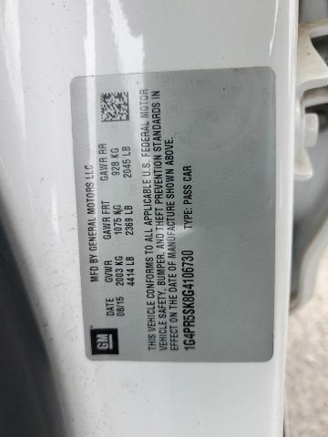 2016 BUICK VERANO CON 1G4PR5SK8G4106730