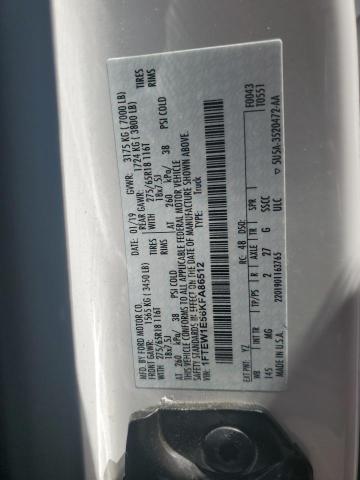 2019 FORD F150 SUPER 1FTEW1E56KFA86512