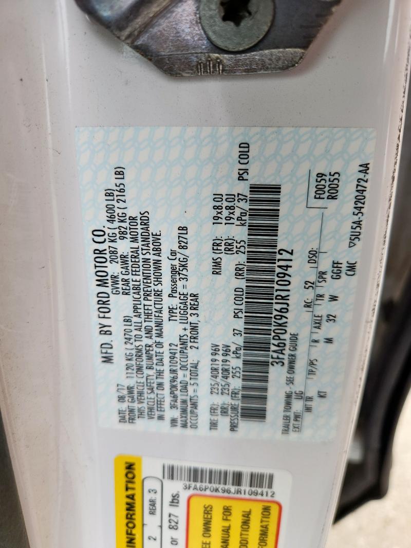 2018 FORD FUSION TIT - 3FA6P0K96JR109412