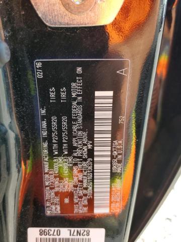 2016 TOYOTA SEQUOIA PL 5TDDW5G11GS136379