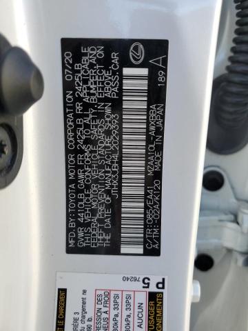 2020 LEXUS UX 200 JTHX3JBH4L2029393