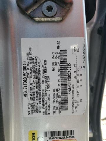 2013 FORD FUSION SE - 3FA6P0HR2DR248335